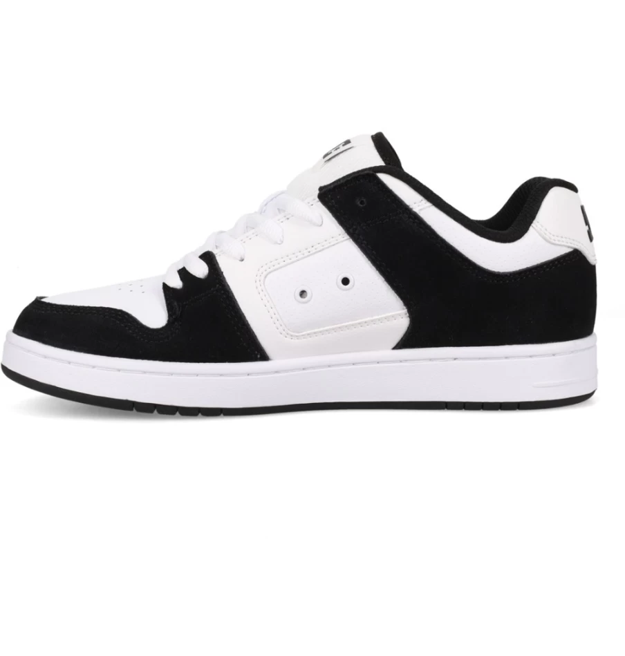 DC Shoes Men's Manteca 4 Sneakers in White/Black - Skate Shoes for Men