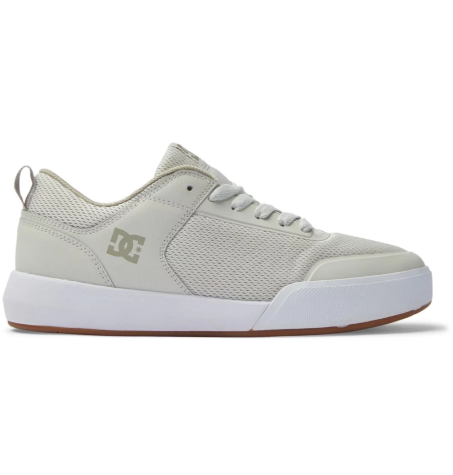 DC Shoes Men's Transit Chestnut/Off White Sneakers - Casual Skate Shoes for Men