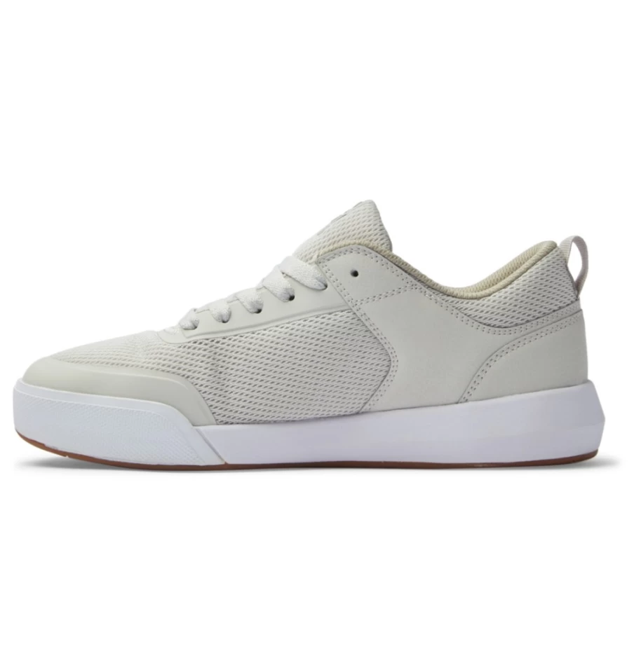 DC Shoes Men's Transit Chestnut/Off White Sneakers - Casual Skate Shoes for Men