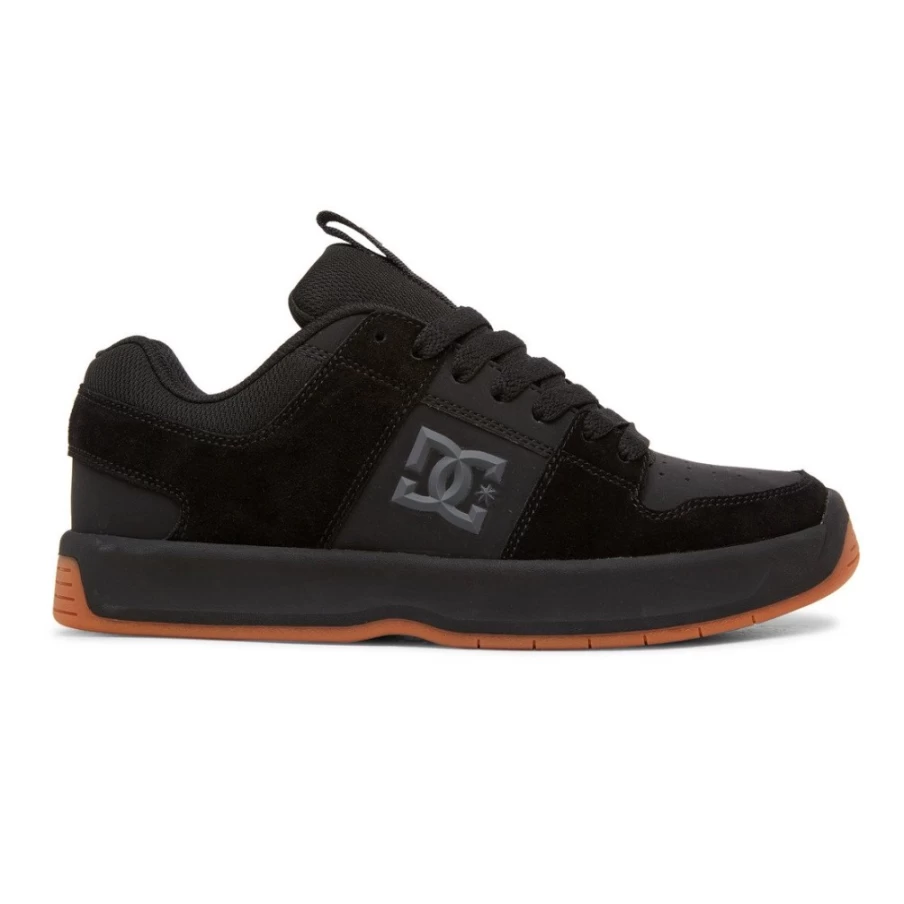 DC Shoes Men's Lynx Zero Sneakers in Black/Gum - Casual Skate Shoes for Men