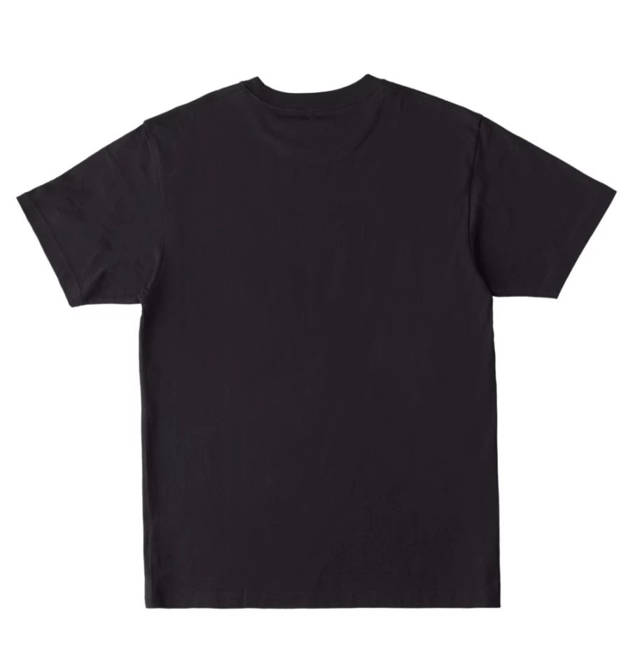 Men's DC Shoes Heritage T-Shirt - Black/Stone Camo Print Graphic Tee
