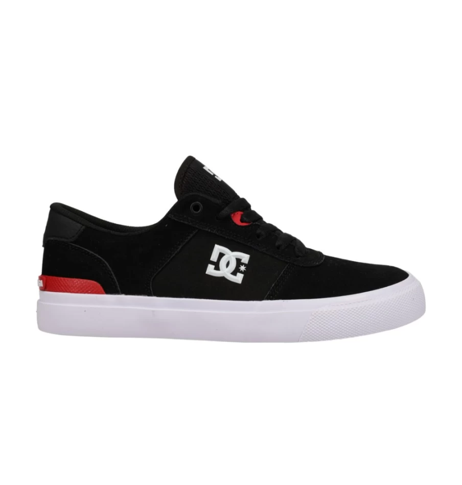 DC Shoes Men's S Skate Shoes - Black/White Skateboarding Sneakers for Men