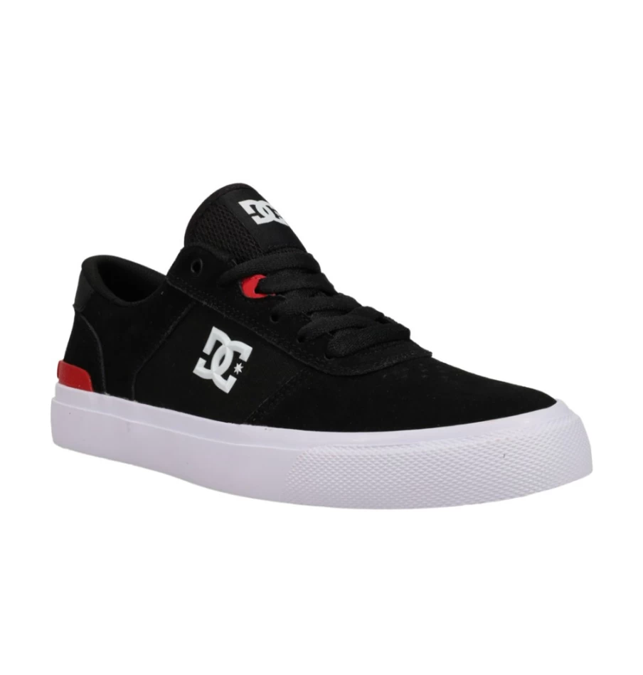 DC Shoes Men's S Skate Shoes - Black/White Skateboarding Sneakers for Men